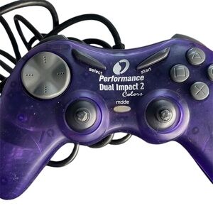 Dual Impact 2 Purple Game Controller